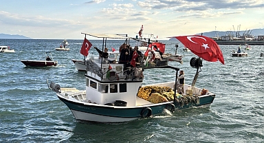 Tekirdağ’da Filistin’e destek mitingi