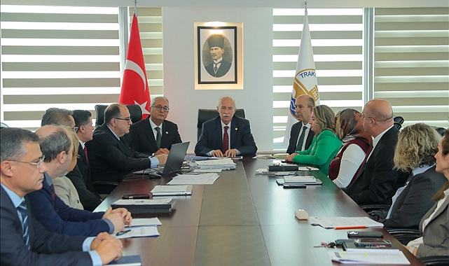 TRAKYA ÜNİVERSİTESİ’NDE STRATEJİK RİSK YÖNETİMİ TOPLANTILARI BAŞLADI