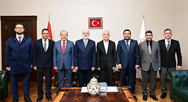 Vali Turan, Diyanet Heyetini Kabul Etti 