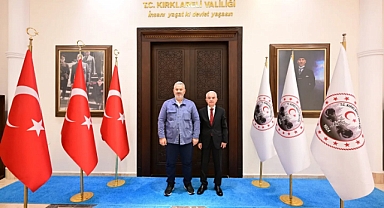 Vali Turan, Milletvekili Hasan Turan'ı Ağırladı