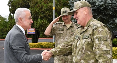 Vali Uğur Turan'dan Kolordu Komutanına Ziyaret