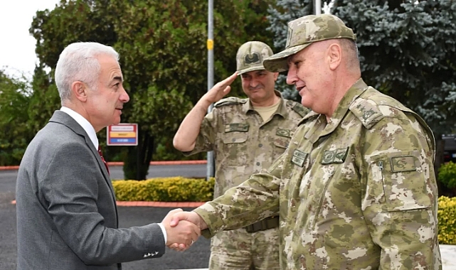 Vali Uğur Turan'dan Kolordu Komutanına Ziyaret