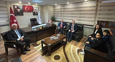 Vali Uğur Turan'dan Meriç Belediye Başkanı Yunus Atay'a Ziyaret