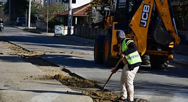 550 Metrelik Yağmur Suyu Hattı Yenilendi