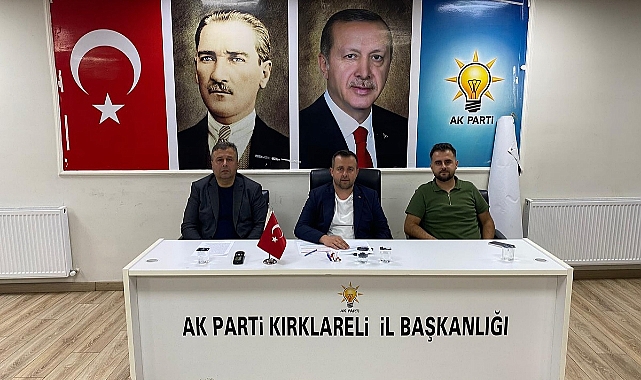 AK Parti Kırklareli İl Teşkilatı Haftalık Toplantısını Gerçekleştirdi