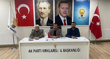 AK Parti Kırklareli İl Teşkilatında Haftalık Olağan Toplantı Gerçekleştirildi 