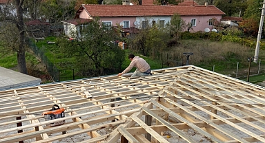 Alpullu Belediyesi Fitness Salonuna Yeni Çatı Yapıyor 