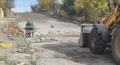 Alpullu’da Yol Çalışmaları Hızla Tamamlanıyor