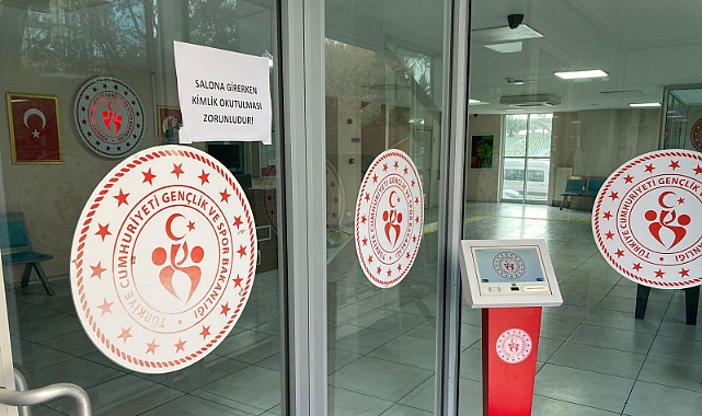 Atatürk Spor Salonu'nda Kimlikli Giriş Dönemi Başladı