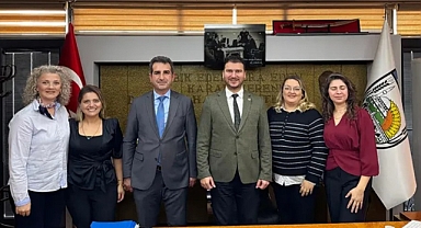 Babaeski Atatürk Ortaokulu’ndan Başkan Fırat Yayla’ya Ziyaret