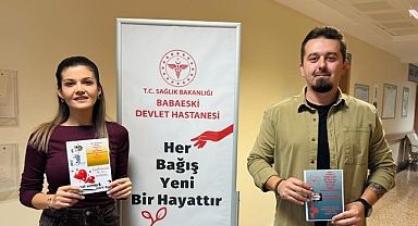 Babaeski Devlet Hastanesi’nden Organ Bağışına Dikkat Çekici Etkinlik