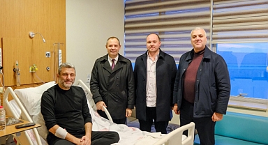 Başkan Bulut'tan Geçmiş Olsun Ziyareti