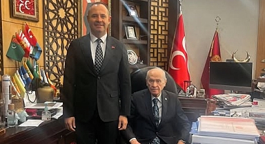 MHP Genel Başkanı Bahçeli'ye Ziyaret