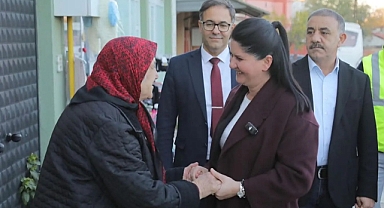 BAŞKAN GENCAN, YILDIRIM BEYAZIT MAHALLESİ'NDE SAHA GEZİSİ DÜZENLEDİ