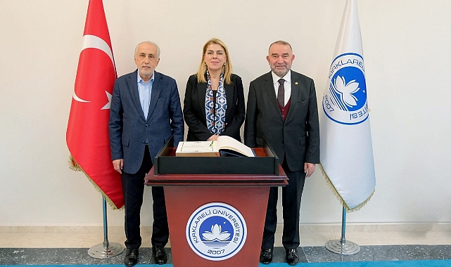 Cumhurbaşkanı Başdanışmanı Kışla’dan Rektör Ak’a Ziyaret