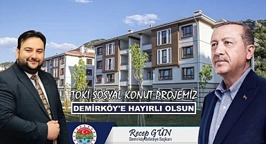 Demirköy'e 85 Yeni TOKİ Sosyal Konutu Kazandırılıyor