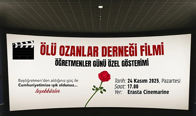 EDİRNE BELEDİYESİ’NDEN ÖĞRETMENLER GÜNÜNE ÖZEL: “ÖLÜ OZANLAR DERNEĞİ” ÜCRETSİZ GÖSTERİMİ