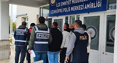 Edirne’de 5 firari hükümlü yakalandı