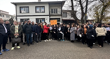 Edirne'de depreme dayanıksız raporu verilen lisenin öğrencileri, Vali Sezer ile görüştü