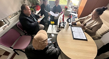 Edirne'deki muhtarlıklarda, soydaşların 'yaşam belgesi' yoğunluğu