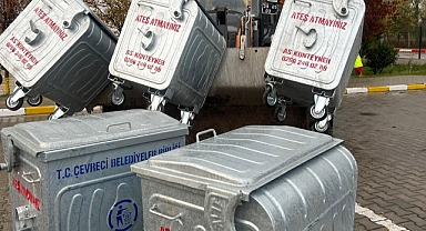 Kavaklı'da Çöp Konteynerleri Yenilendi