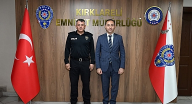 Kaymakamlardan İl Emniyet Müdürü Çamuroğlu'na Ziyaret