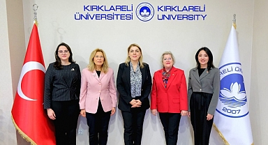Kırklareli Belediyesi Kadın Meclis Üyelerinden Rektör Rengin Ak’a Ziyaret
