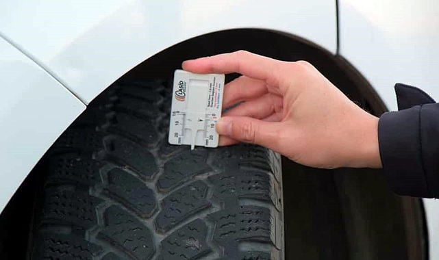 Kırklareli'de kış lastiği denetimi