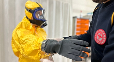 Kırklareli Eğitim ve Araştırma Hastanesi'nde KBRN Tatbikatı Yapıldı 