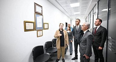 Vali Turan'dan İl Sağlık Müdürlüğüne Ziyaret