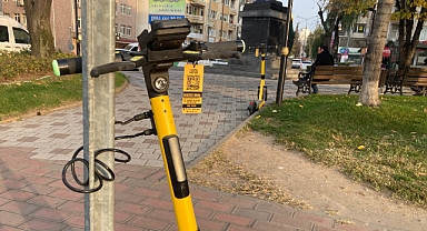 Kırklareli'nde Kiralık Scooter Dönemi Başladı