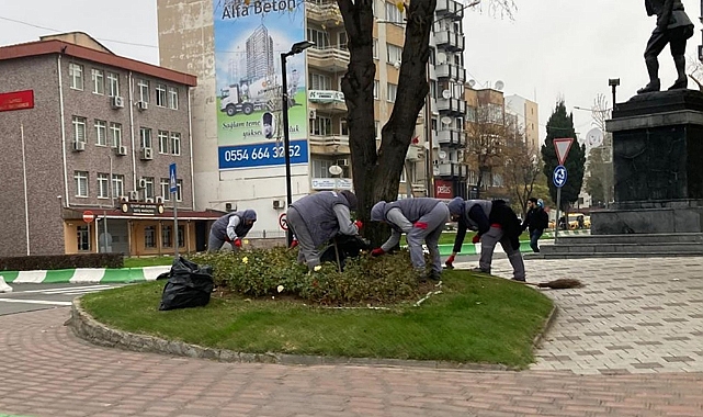 Kırklareli'nde Peyzaj Çalışmaları Kadın Emeğiyle Güzelleşiyor 