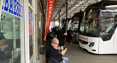 Kırklareli Otogarı Ara Tatil Dönüşünde Yoğunluk Yaşadı