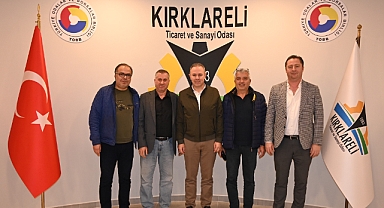 Kırklareli TSO Yeni Hizmet Binasında “Hayırlı Olsun” Ziyareti