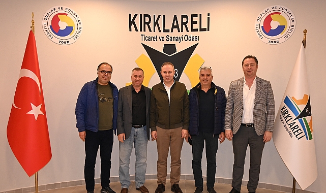 Kırklareli TSO Yeni Hizmet Binasında “Hayırlı Olsun” Ziyareti