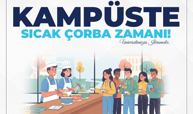 Kırklareli Üniversitesi’nde “Kampüste Sıcak Çorba Zamanı” Başlıyor