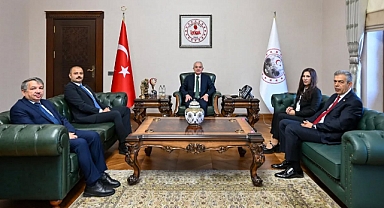 Kırklareli Valisi Uğur Turan'dan Göç ve Eğitim Heyetlerine Kabul 