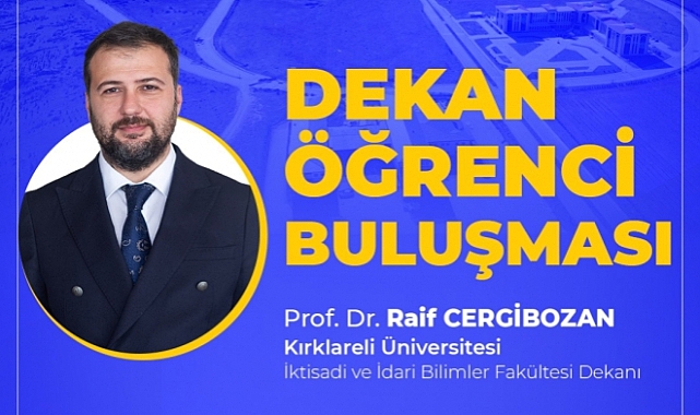 KLÜ’de “Dekan–Öğrenci Buluşması” Etkinliği Düzenlenecek