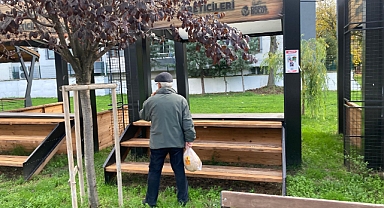 Köy Pazarı Sokağı Soğuk Havalarda Boş Kaldı