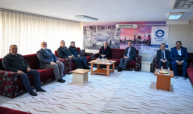 Lüleburgaz Ensar Vakfı'na Ziyaret Gerçekleştirildi