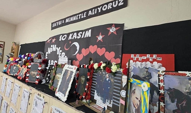 Minik Öğrenciler Atatürk’ü Sevgi Ve Saygıyla Andı