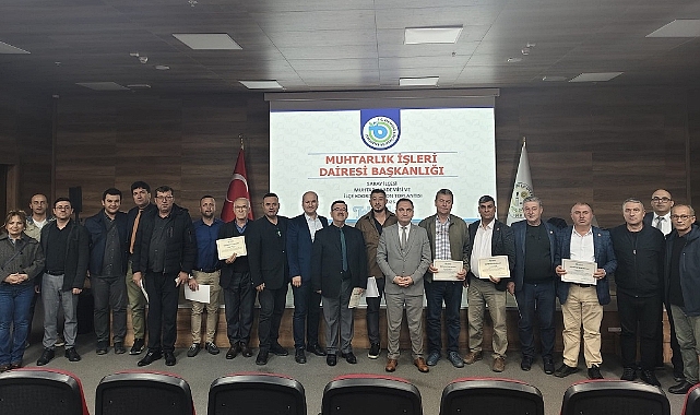 MUHTARLAR AKADEMİSİ'NİN 6. TOPLANTISI SARAY'DA YAPILDI