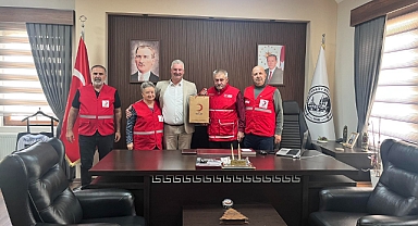 Pehlivanköy Belediye Başkanı Gündüz Hoşgör’den Kızılay’a Teşekkür