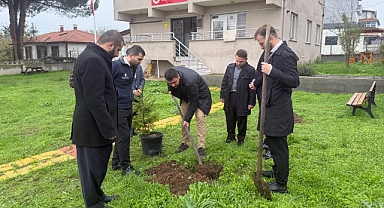 Pehlivanköy’de Milli Ağaçlandırma Günü’nde Fidan Dikimi Yapıldı
