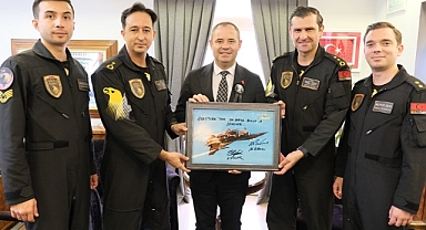 Solo Türk Ekibinden Başkan Bulut'ta Ziyaret 