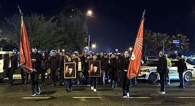 Tekirdağ'da Atatürk için sessiz yürüyüş düzenlendi