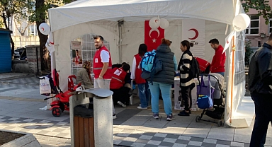 Türk Kızılay Kırklareli, Kızılay Haftası Etkinlikleriyle Sokakta