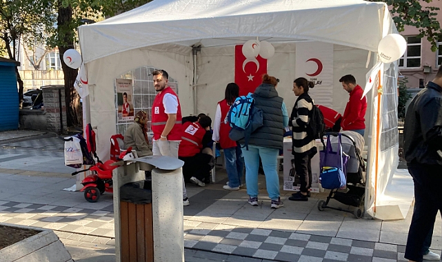 Türk Kızılay Kırklareli, Kızılay Haftası Etkinlikleriyle Sokakta