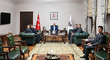 Vali Turan, 112 Acil Çağrı Hizmetleri Heyetini Ağırladı