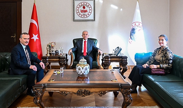 Vali Turan, Bakanlık Başmüfettişi Yılmaz'ı Makamında Ağırladı